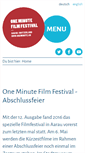 Mobile Screenshot of oneminute.ch